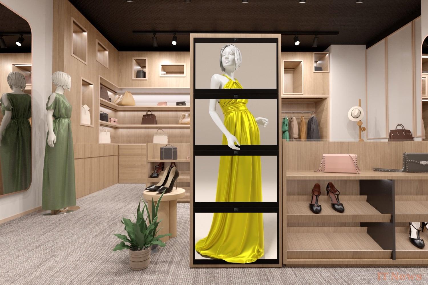 Sony invents contactless 3D shopping