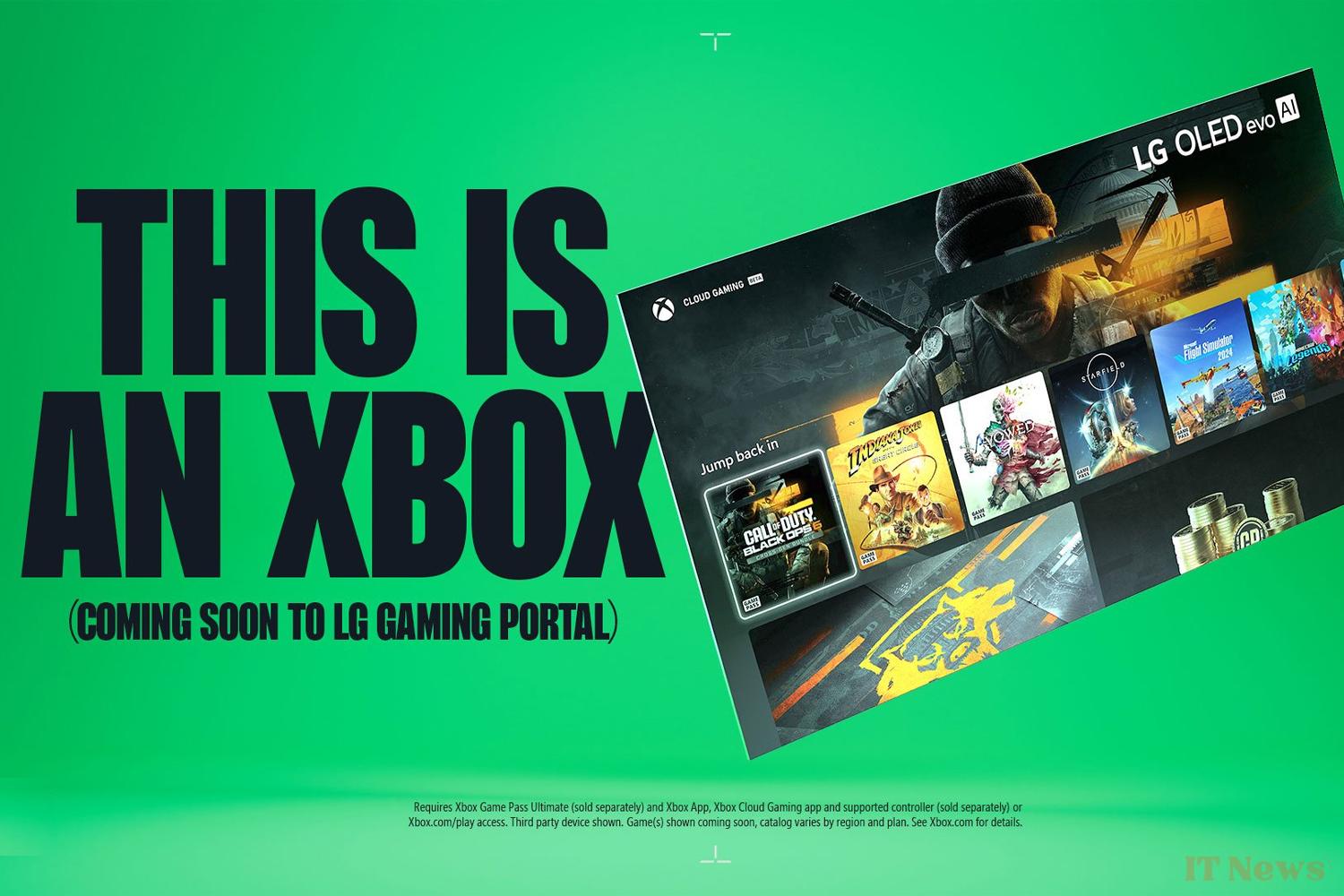 These 2025: Microsoft announces the arrival of the Xbox Game Pass application on LG TV