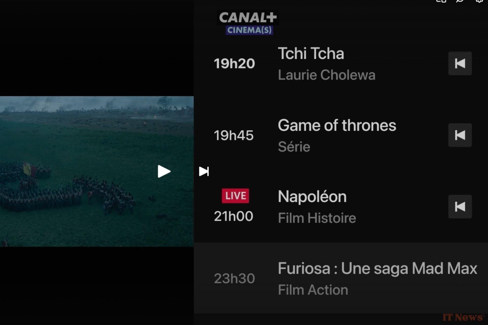 Zoom, swipe… What’s the new Canal+ app worth?