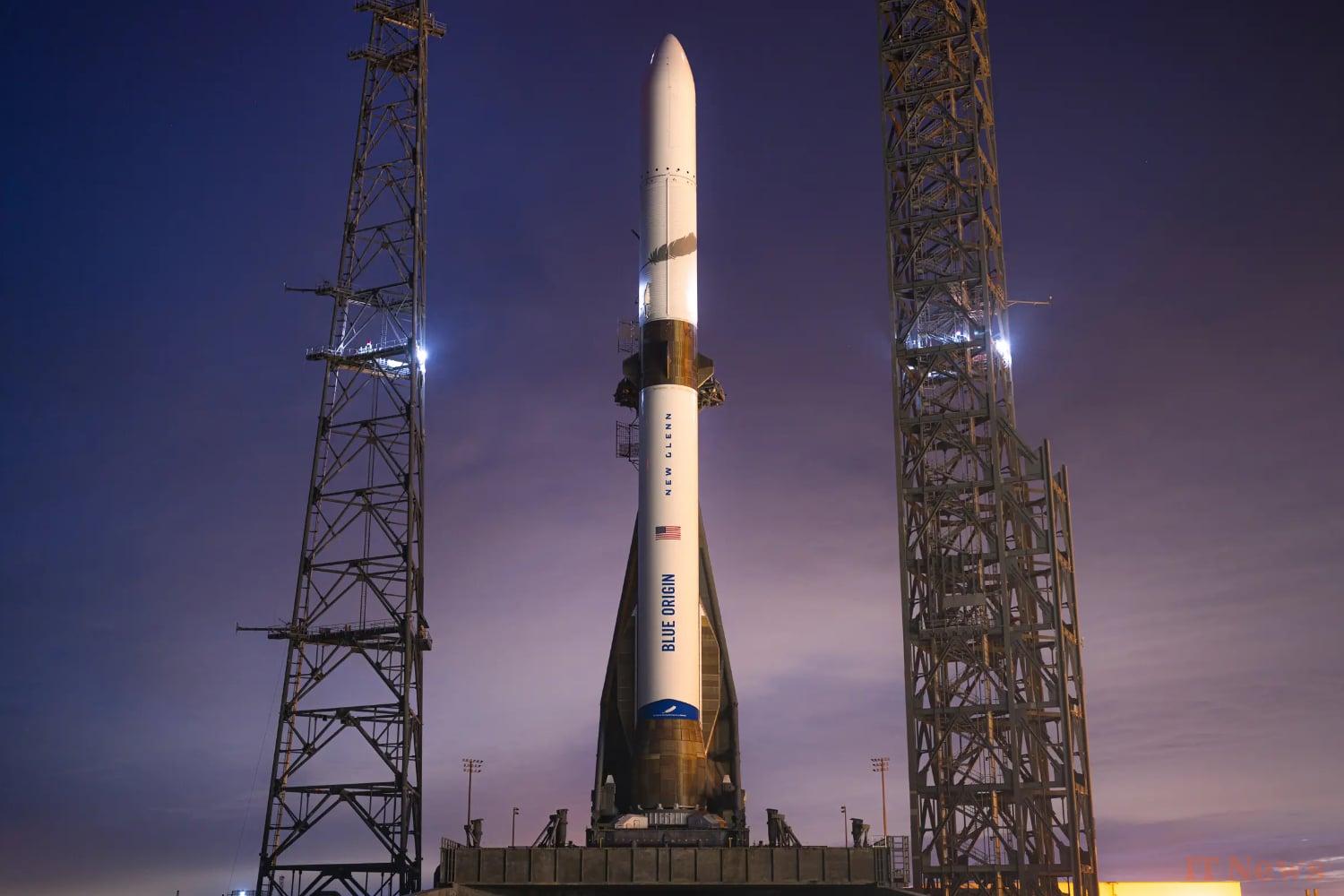 Blue Origin takes off with his interplanetary rocket New Glenn, SpaceX rival