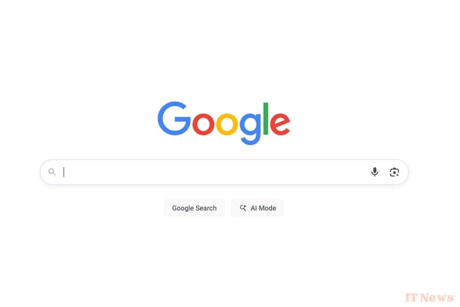 Google is testing an “AI Mode” button instead of “I’m feeling lucky”