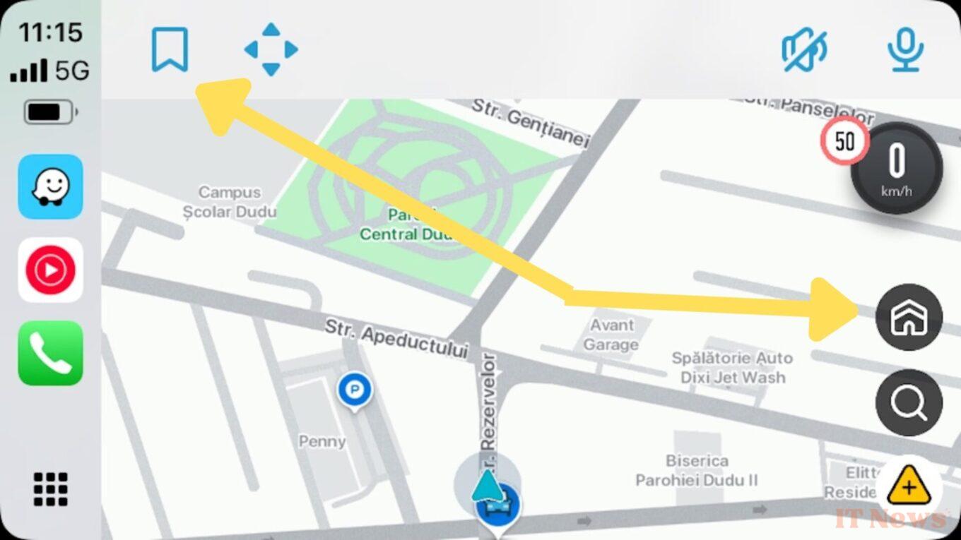 Waze: The last GPS update improves its interface on Carplay