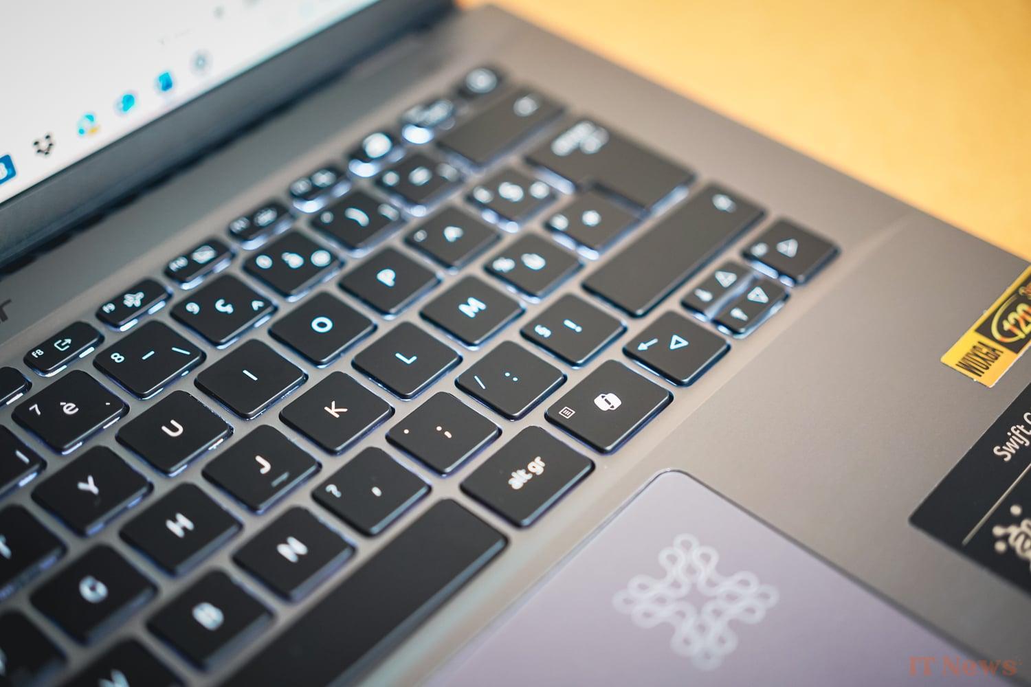 Acer swift go 14 ai test: a very autonomous and unbemored PC