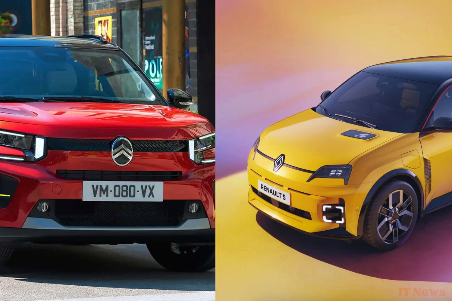 Renault vs Citroën: R5 e-tech and Ë-C3 are elbow in February in February