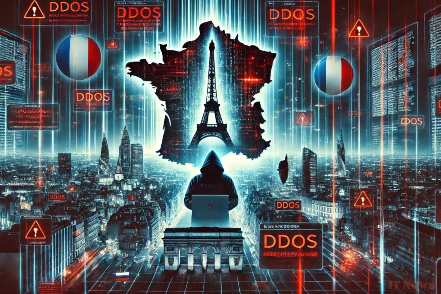 A new wave of cyber attacks falls on France
