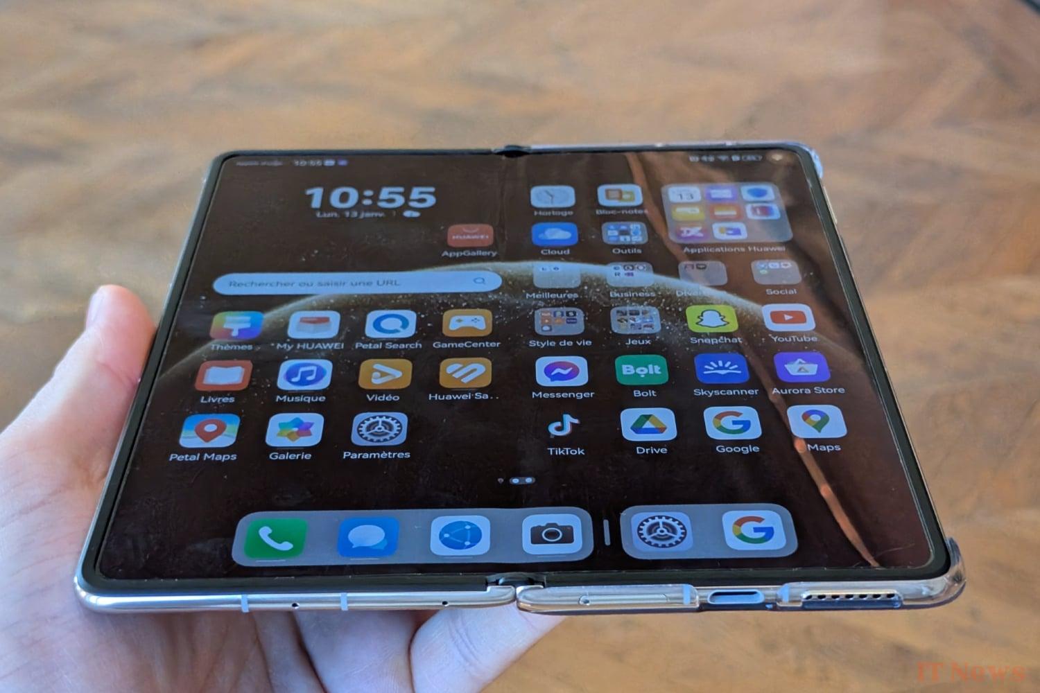 Huawei Mate X6 handling: the potential is huge