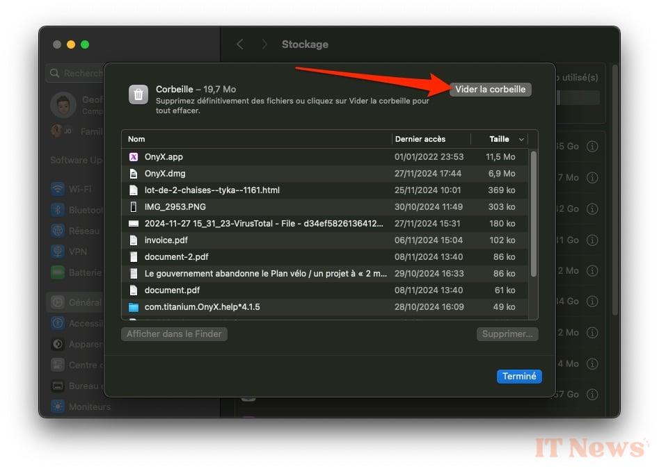MacOS: How to release storage space on your Mac?
