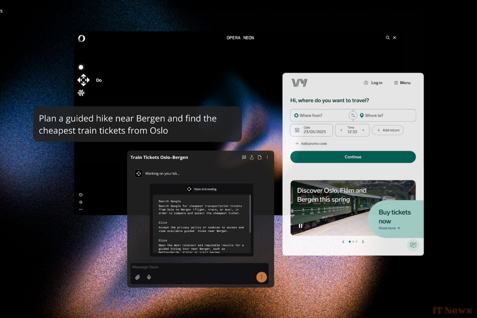 Opera unveils Neon, the AI browser that aims to revolutionize the way you use the internet
