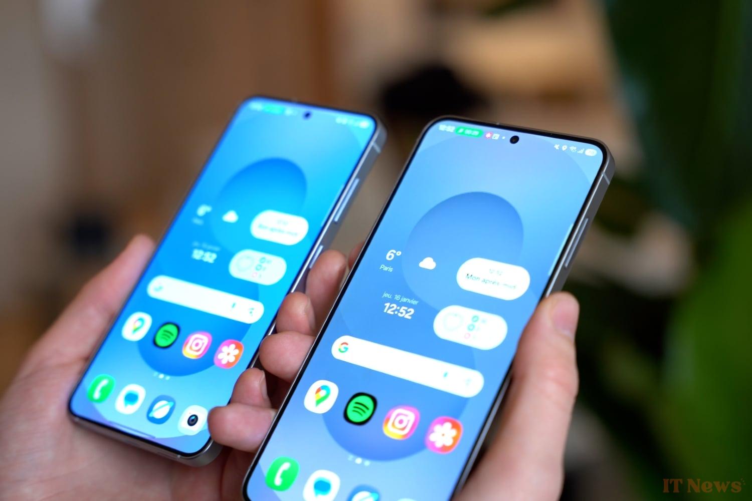 We took charge of the Galaxy S25, S25 Plus and S25 Ultra: there is a family air