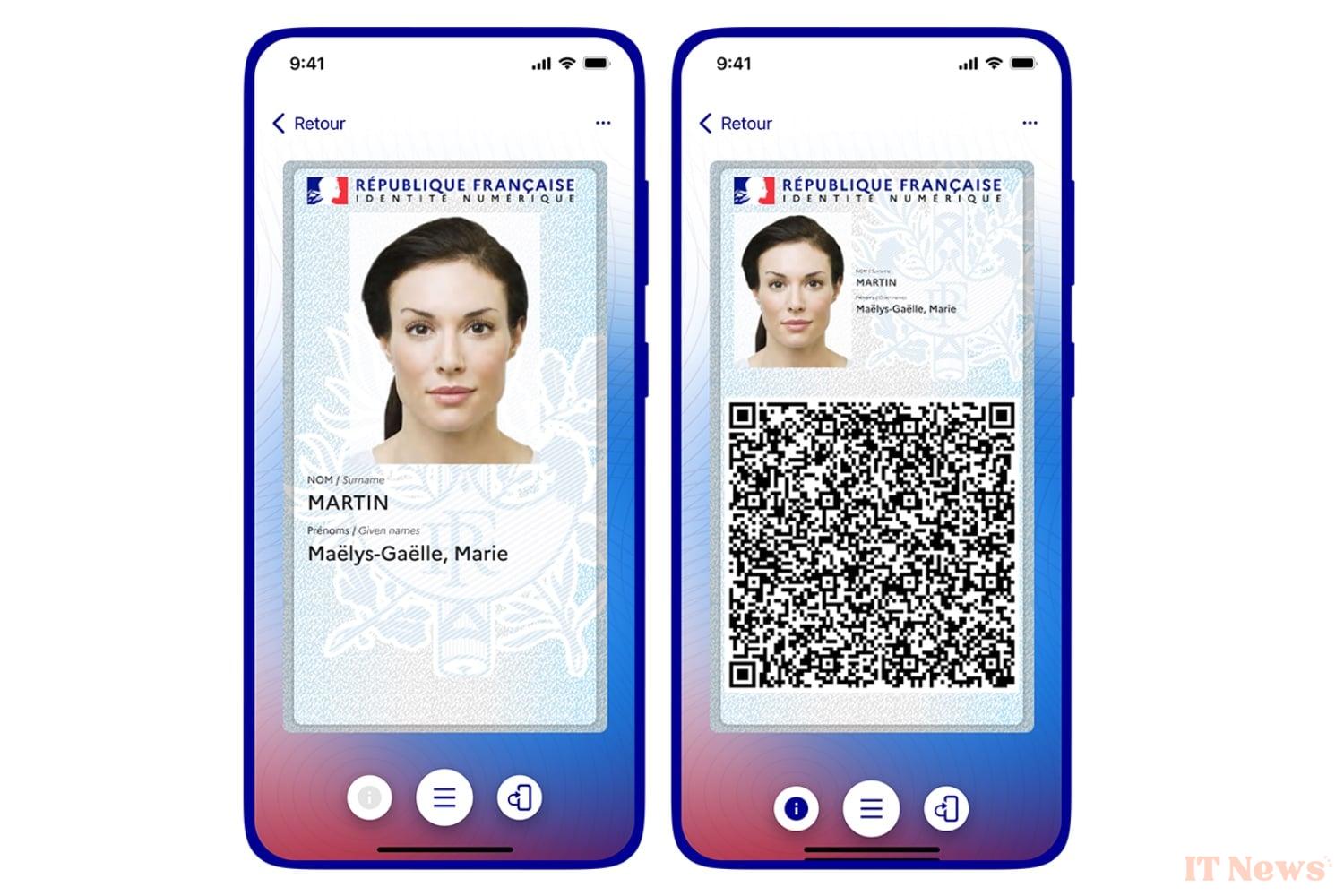 The APP France Identity also embeds SNCF transport securities