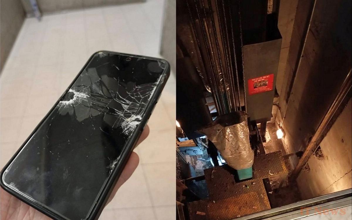 Will your smartphone be as lucky as this Xiaomi if it falls 33 floors into the elevator slot?