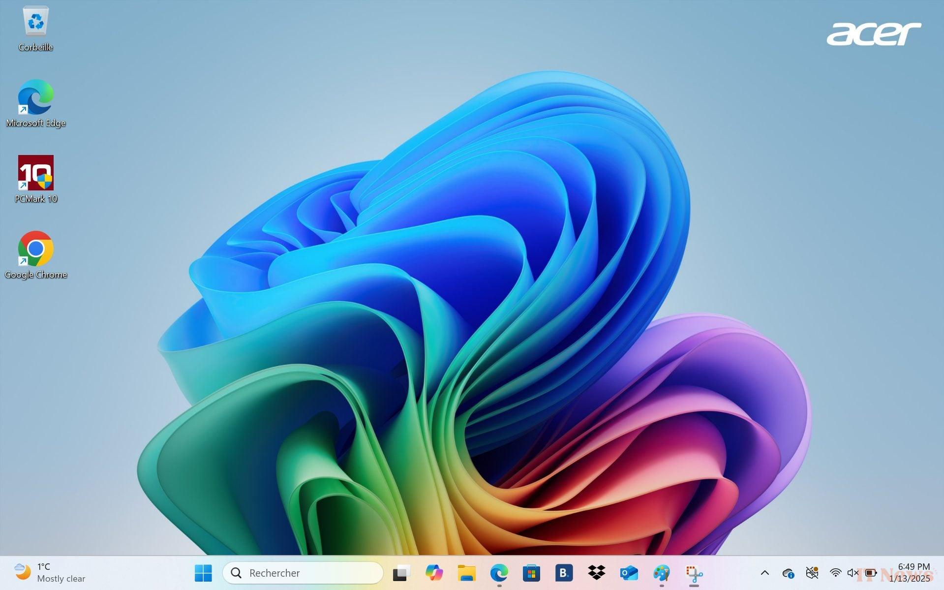 Acer swift go 14 ai test: a very autonomous and unbemored PC