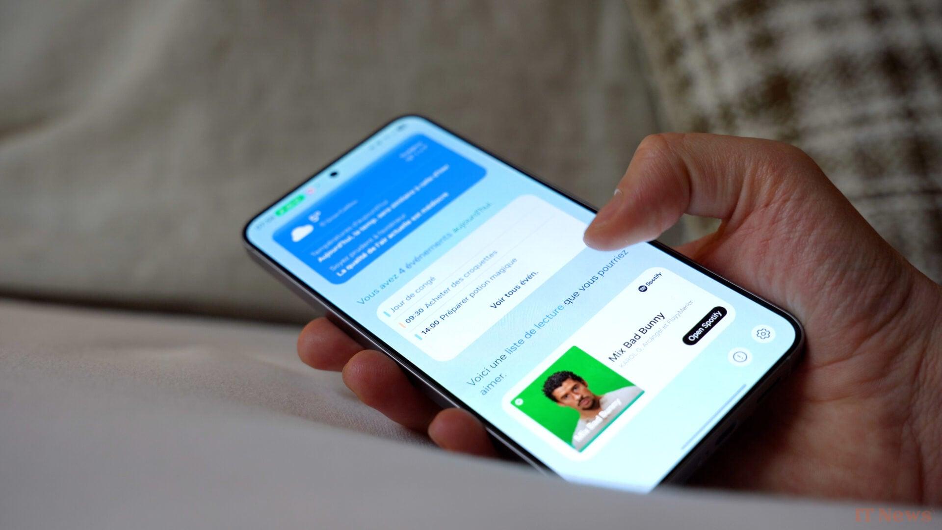One UI 7 (Android 15): we tried the very promising new interface of Samsung Galaxy smartphones