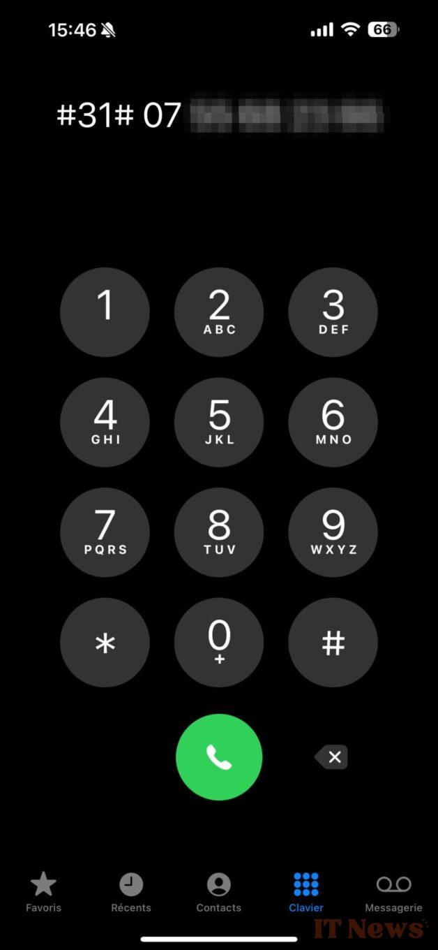 iPhone/ Android: How to call in masked number?