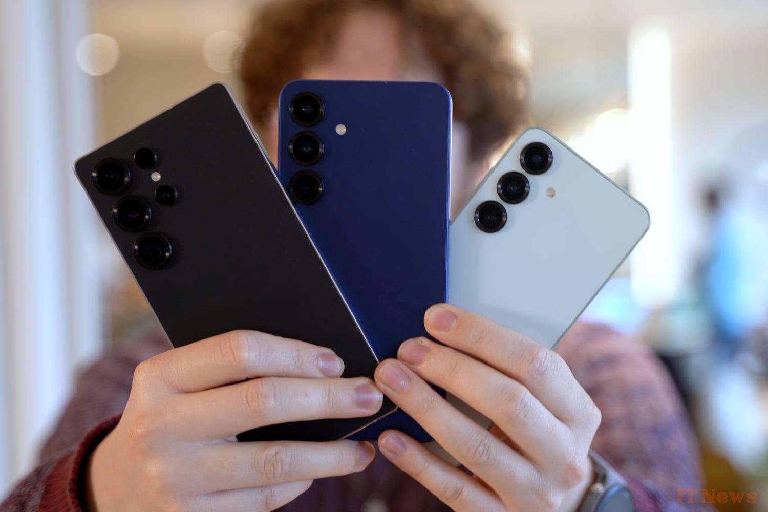 We took charge of the Galaxy S25, S25 Plus and S25 Ultra: there is a family air