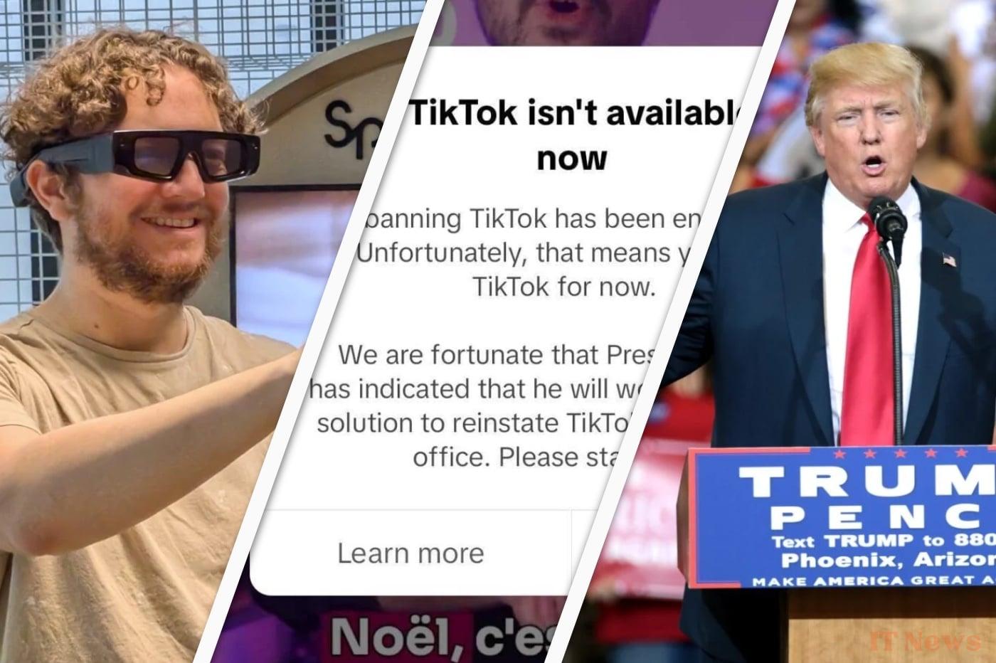 01net Morning: Tiktok disappears and then reappeared in the United States, we tried the Arapchat Arpdhat glasses, the private bonus SUVs