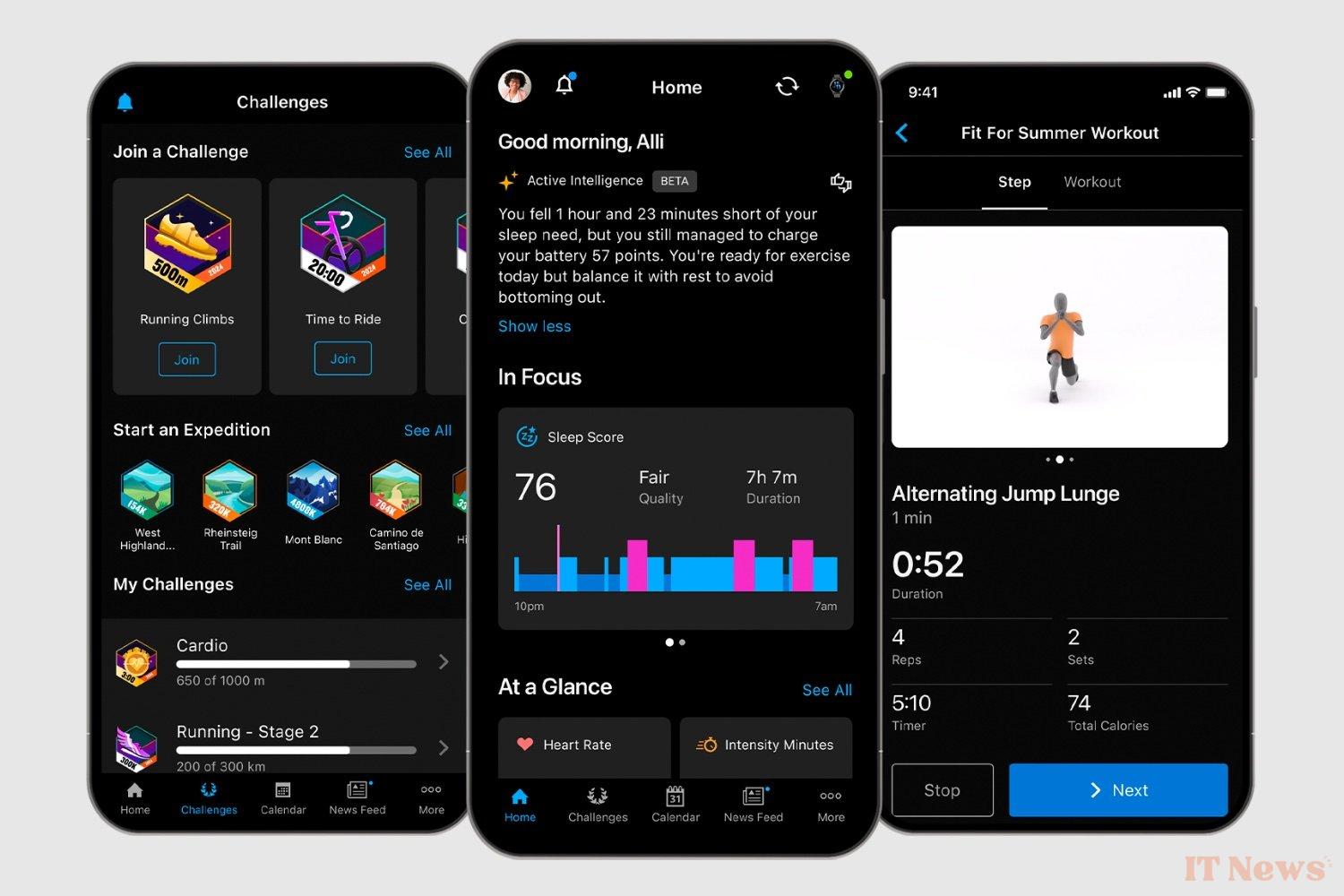 Connect+: Garmin reveals a paid subscription doped at AI