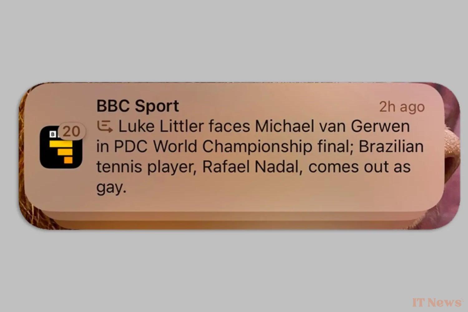 After a few big nonsense, Apple Intelligence's notification summaries deactivated for certain applications