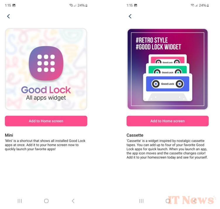 Samsung offers a facade restoration to its One Ui personalization tool