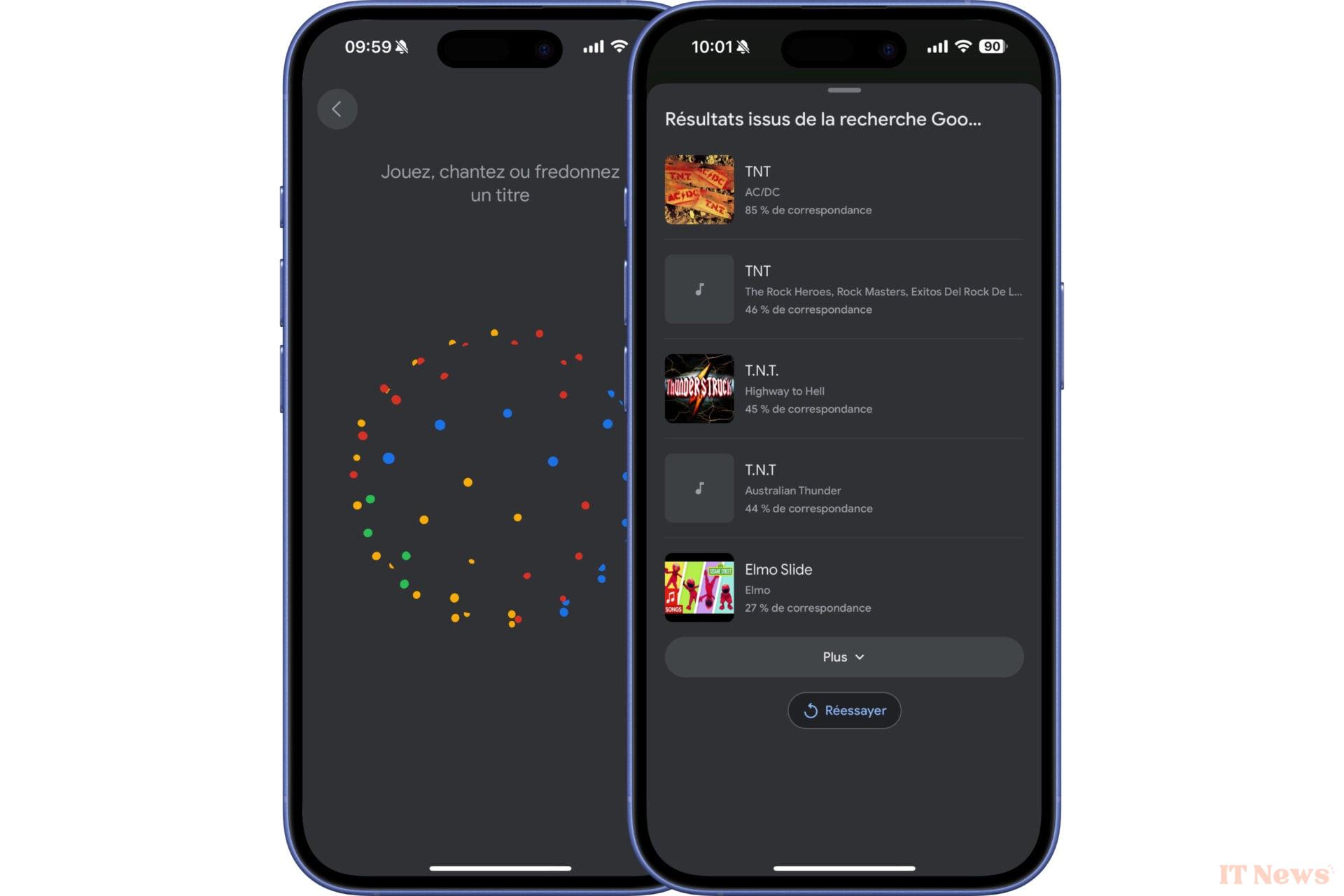 How to seek the title of a song by humming it?