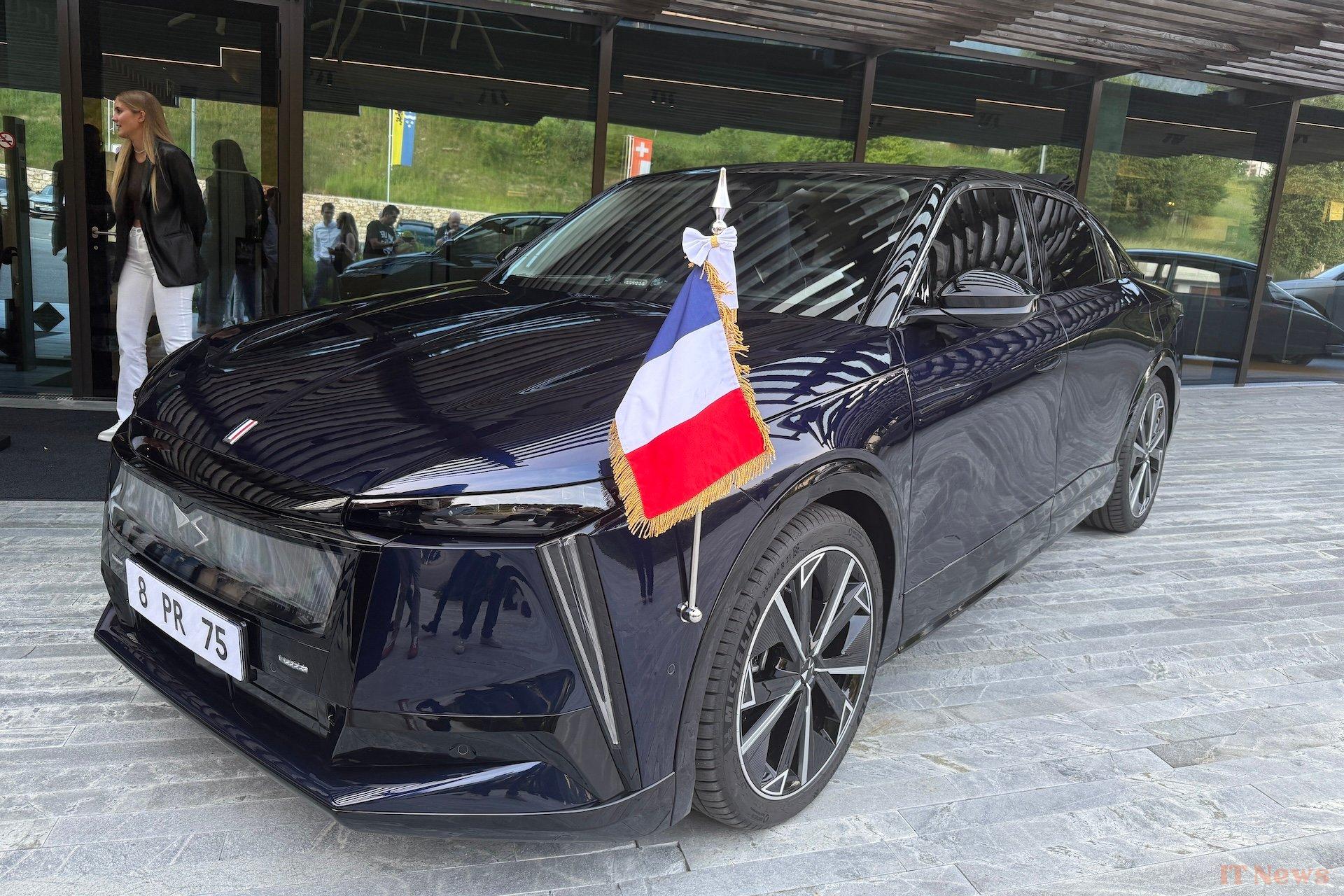 We tested Emmanuel Macron's electric car