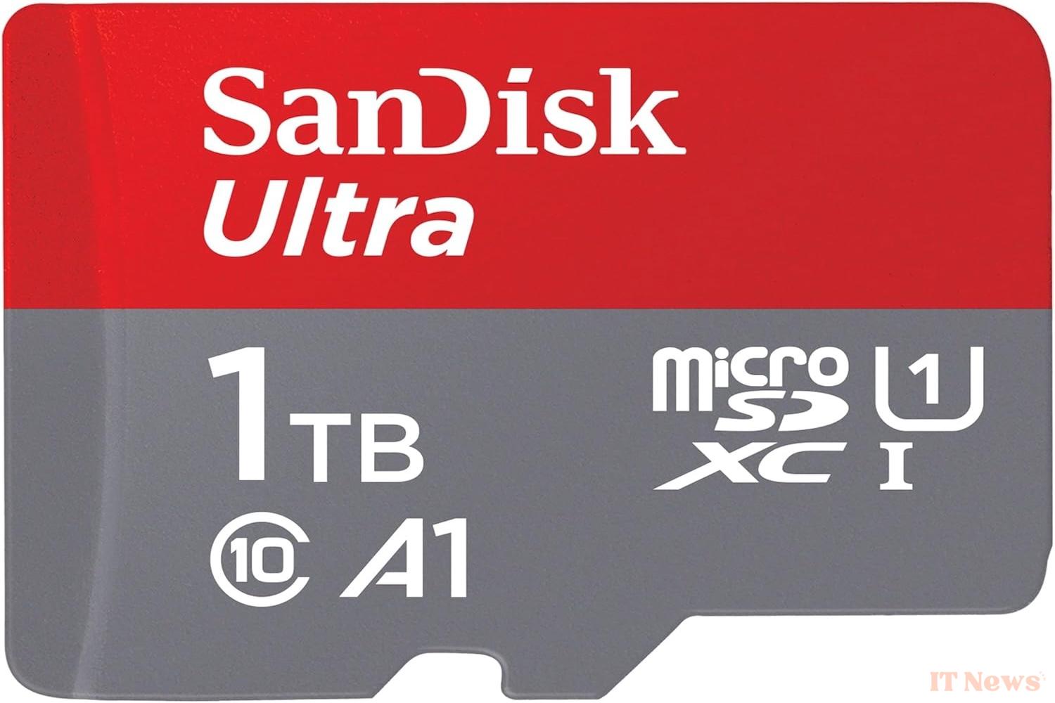 Amazon Smashes Price of SanDisk Ultra 1TB Micro SD Card, Pure Madness (-56%)