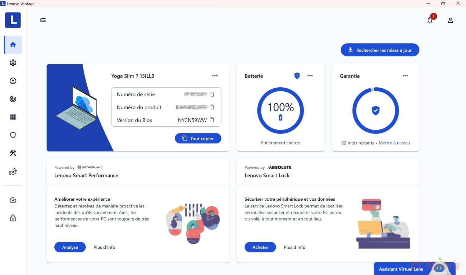 Lenovo Yoga Slim 7i will edition test: performance and good autonomy in an ultra -fine design