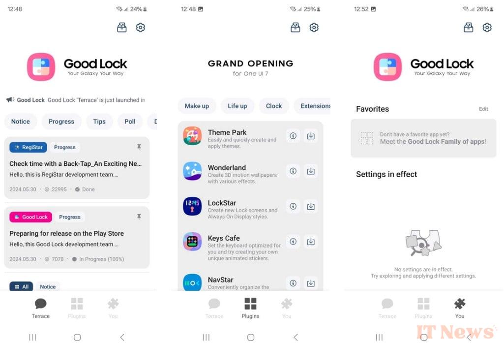 Samsung offers a facade restoration to its One Ui personalization tool