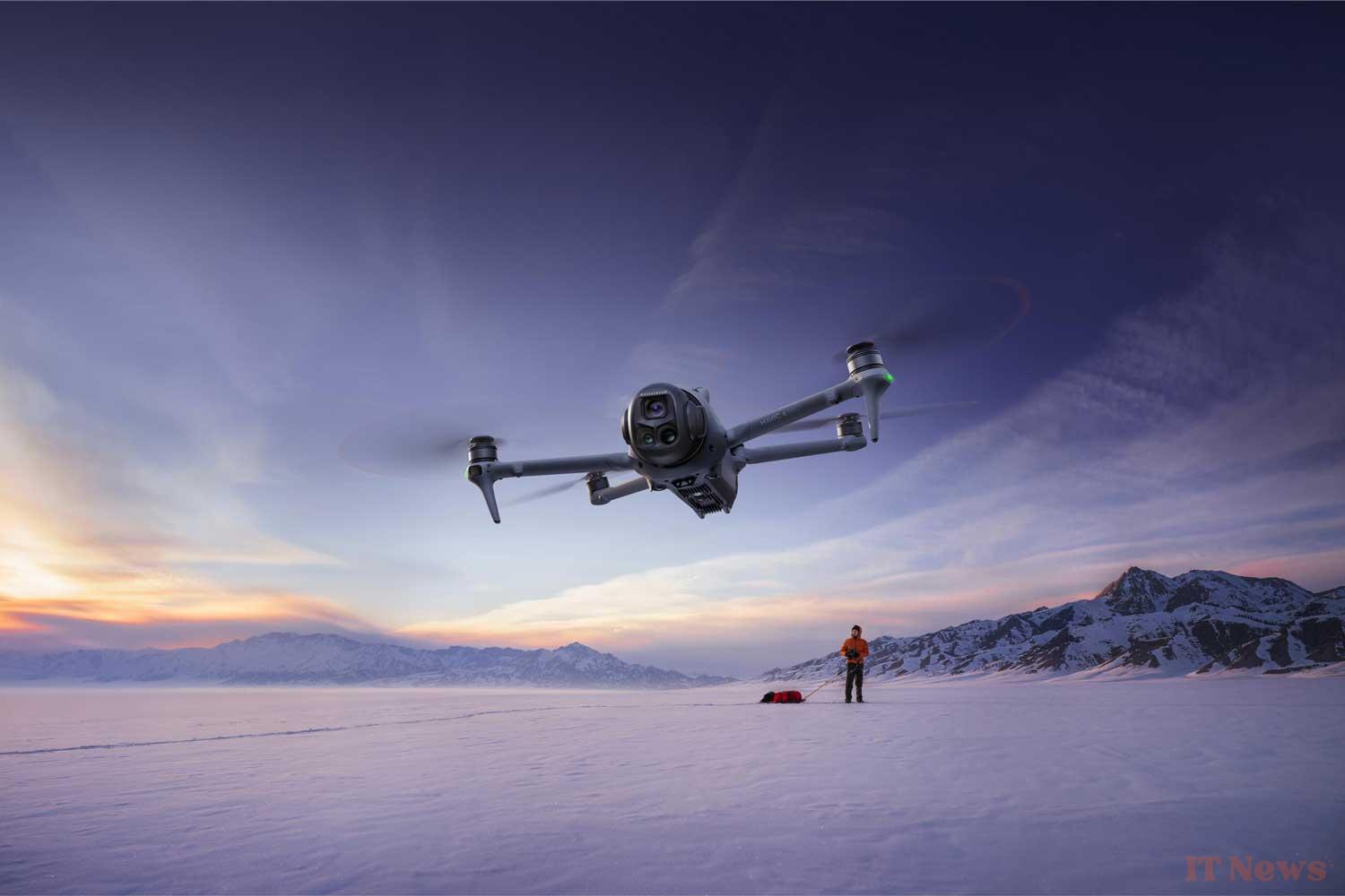 Triple camera, 100 MP, 6K HDR: the DJI Mavic 4 Pro drone is a war beast