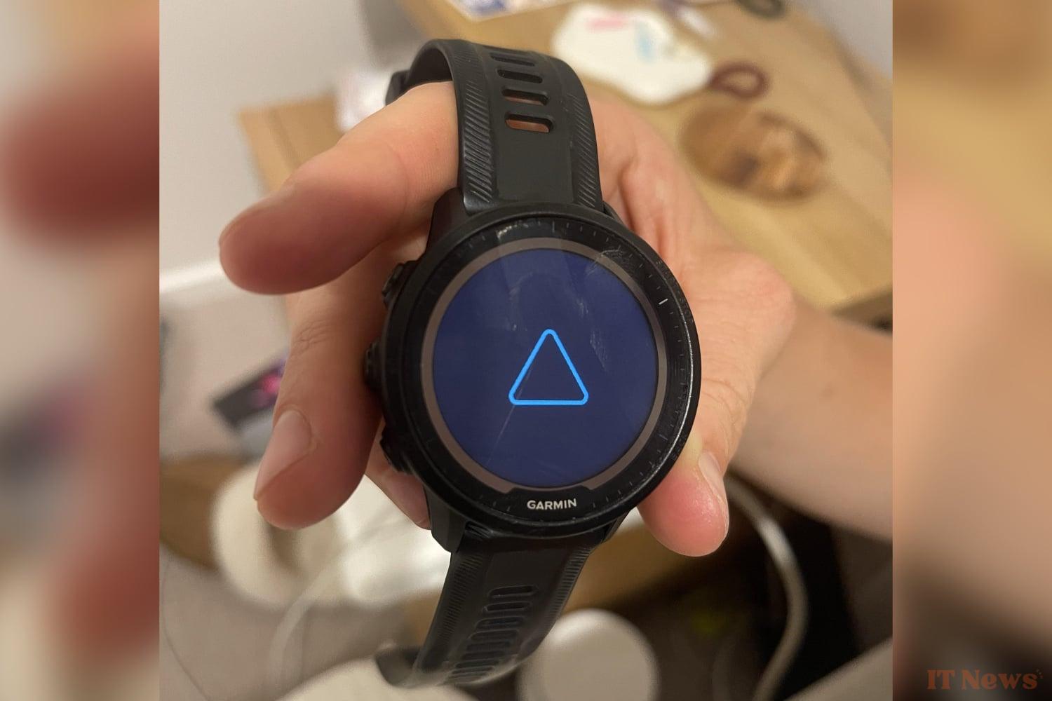 "Blue triangle of death": Garmin corrects the terrible bug of his watches