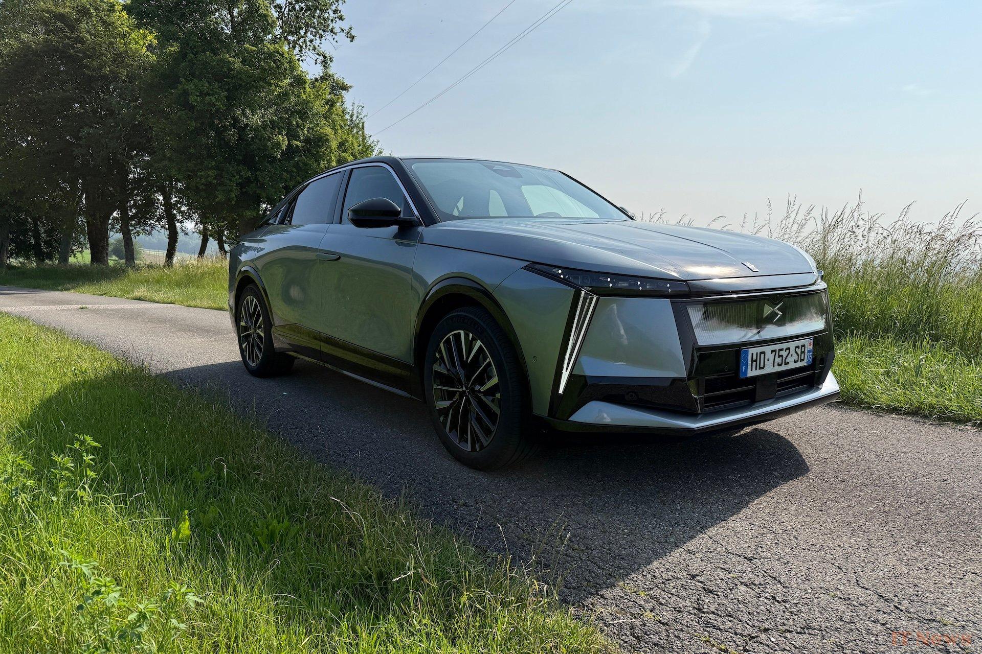 We tested Emmanuel Macron's electric car